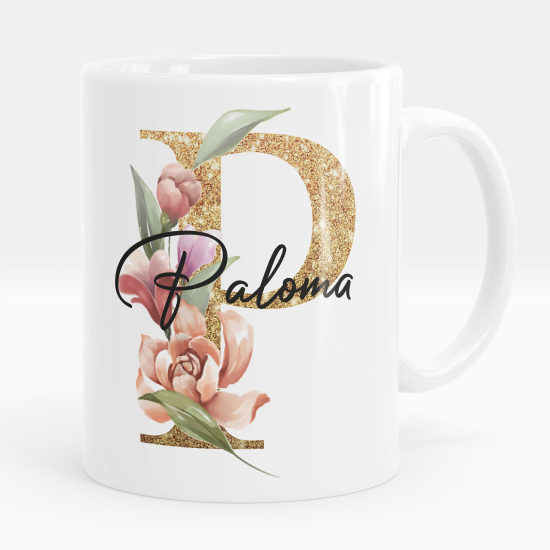 Taza personalizada - Letra P