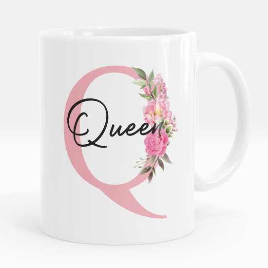 Taza personalizada - Letra Q