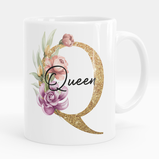 Taza personalizada - Letra Q
