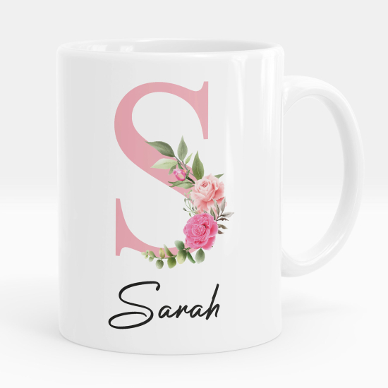 Taza personalizada - Letra S