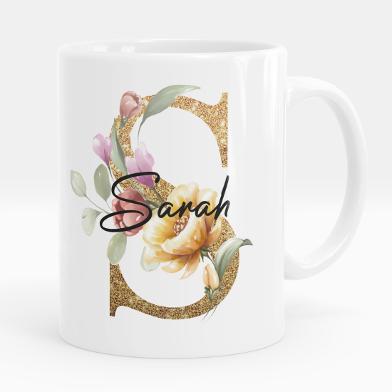 Taza personalizada - Letra S