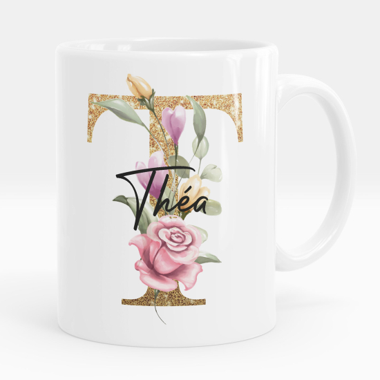 Taza personalizada - Letra T