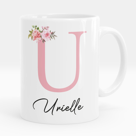 Taza personalizada - Letra U