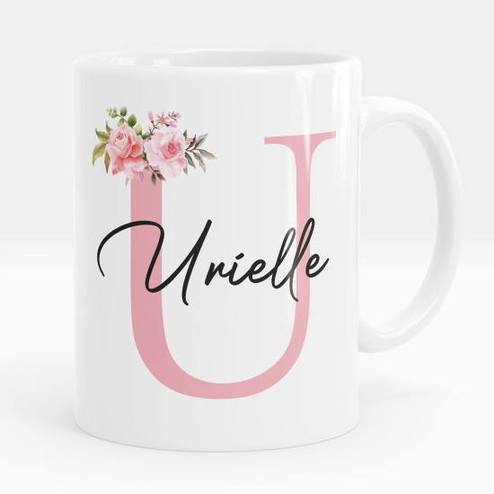 Taza personalizada - Letra U