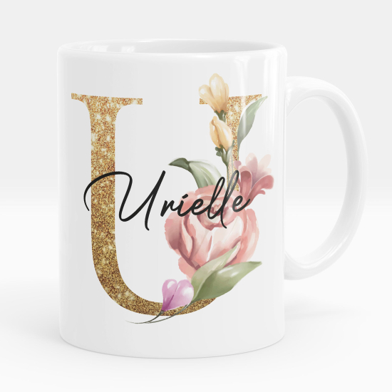 Taza personalizada - Letra U