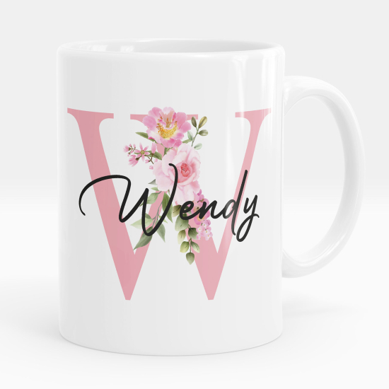 Taza personalizada - Letra W