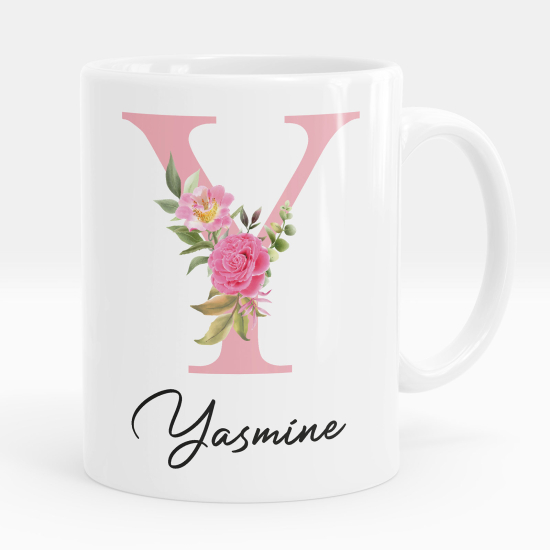Taza personalizada - Letra Y