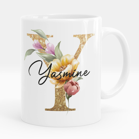 Taza personalizada - Letra Y
