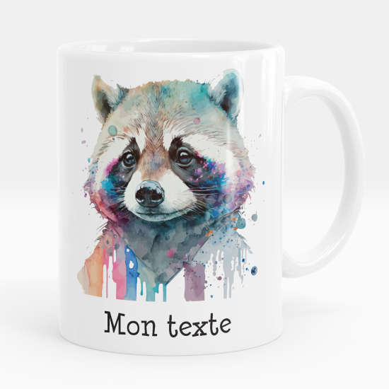 Taza personalizada - Mapache