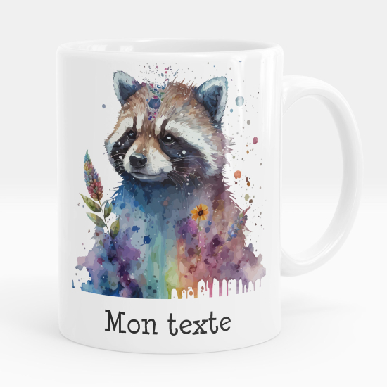 Taza personalizada - Mapache