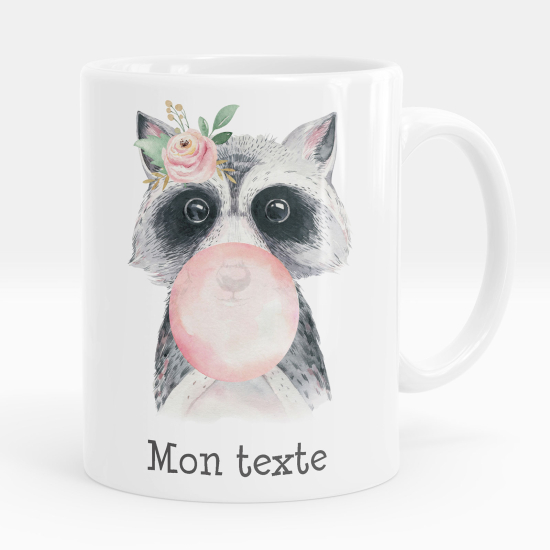 Taza personalizada - Mapache