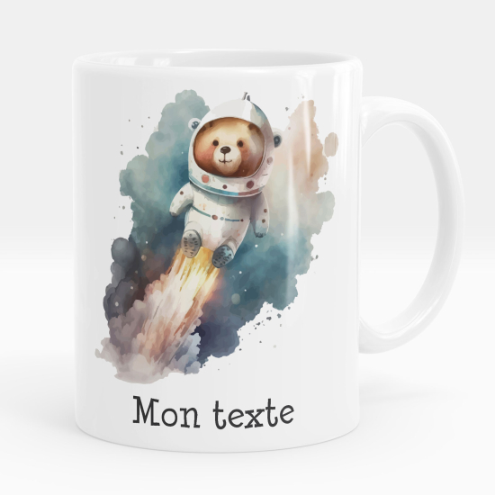 Taza personalizada - Osito cohete