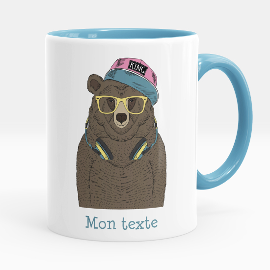 Taza personalizada - Oso música