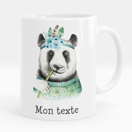 Taza personalizada - Panda indio
