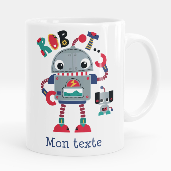 Taza personalizada - Robots
