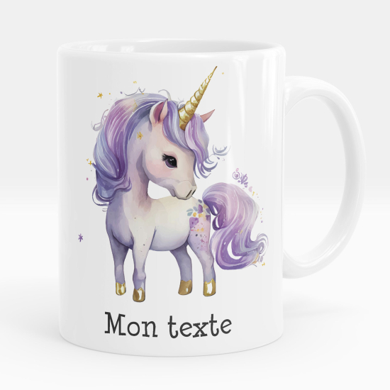 Taza personalizada - Unicornio