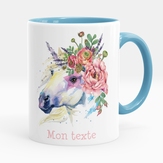 Taza personalizada - Unicornio