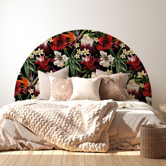 Vinilo Adhesivo Cabecero - Flores