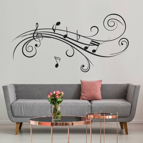 Vinilo Adhesivo Decorativo - Alcance musical
