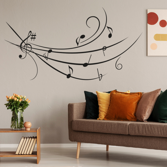 Vinilo Adhesivo Decorativo - Alcance musical