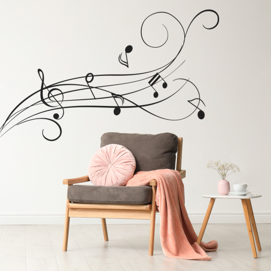 Vinilo Adhesivo Decorativo - Alcance musical