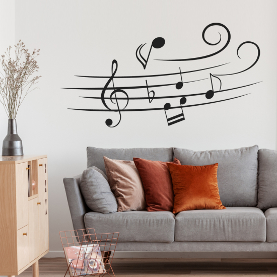 Vinilo Adhesivo Decorativo - Alcance musical