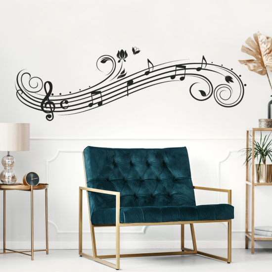 Vinilo Adhesivo Decorativo - Alcance musical