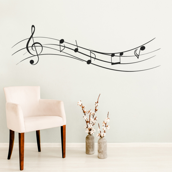 Vinilo Adhesivo Decorativo - Alcance musical