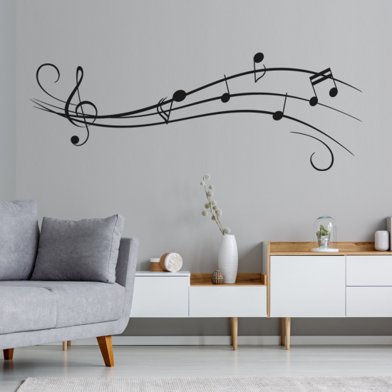 Vinilo Adhesivo Decorativo - Alcance musical