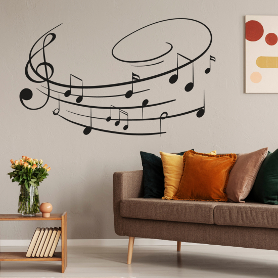 Vinilo Adhesivo Decorativo - Alcance musical