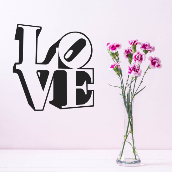 Vinilo Adhesivo Decorativo - Amor
