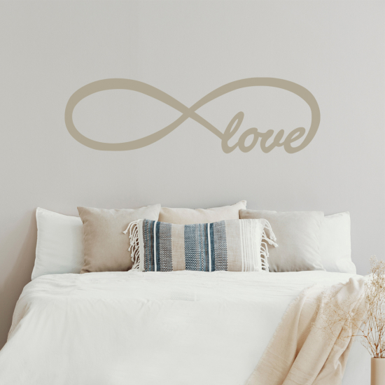 Vinilo Adhesivo Decorativo - Amor infinito