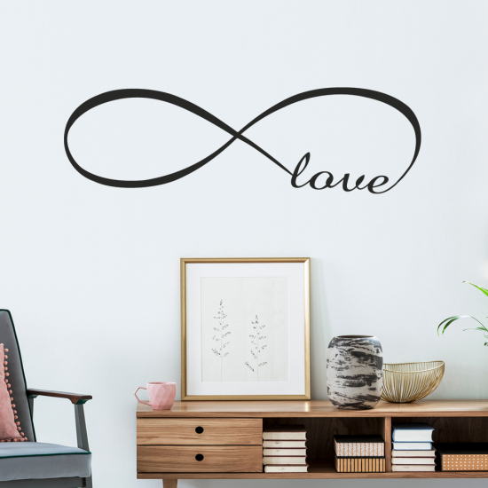 Vinilo Adhesivo Decorativo - Amor infinito