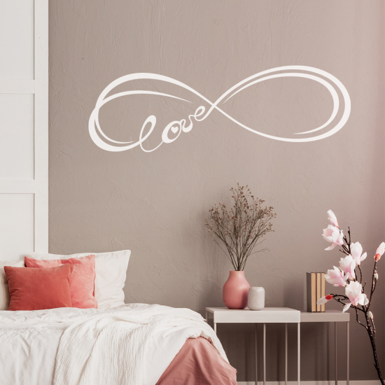 Vinilo Adhesivo Decorativo - Amor infinito