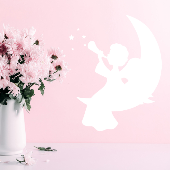 Vinilo Adhesivo Decorativo - Ángel Luna