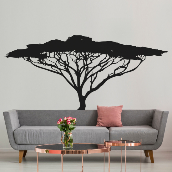 Vinilo Adhesivo Decorativo - Árbol africano