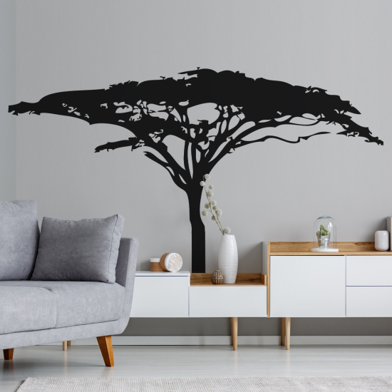 Vinilo Adhesivo Decorativo - Árbol africano