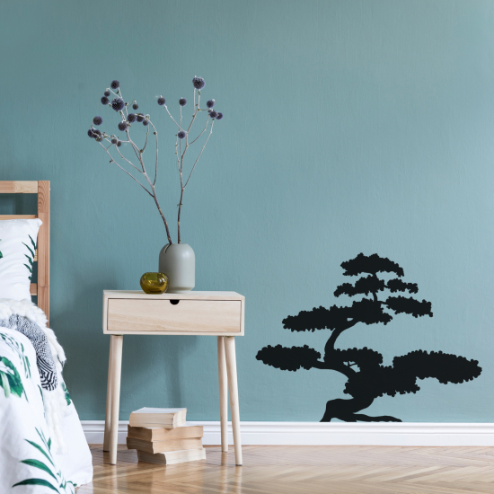 Vinilo Adhesivo Decorativo - Árbol Bonsái