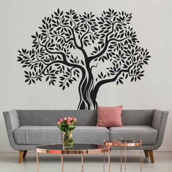 Vinilo Adhesivo Decorativo - Árbol Olivo