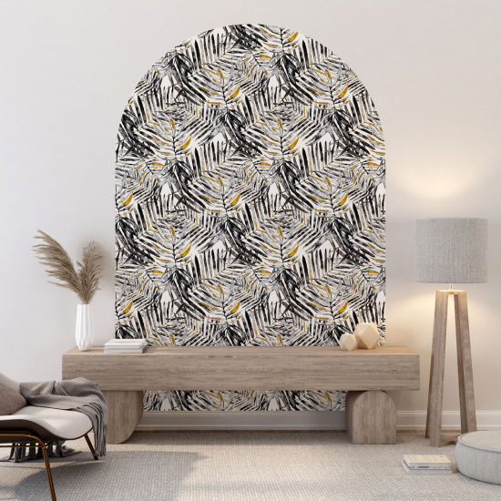 Vinilo Adhesivo Decorativo Arco - Motivo botánico