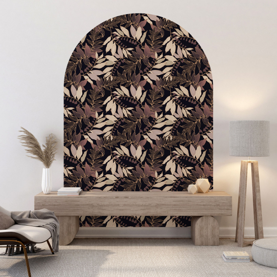 Vinilo Adhesivo Decorativo Arco - Motivo botánico