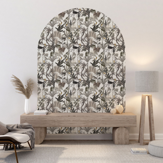 Vinilo Adhesivo Decorativo Arco - Motivo botánico