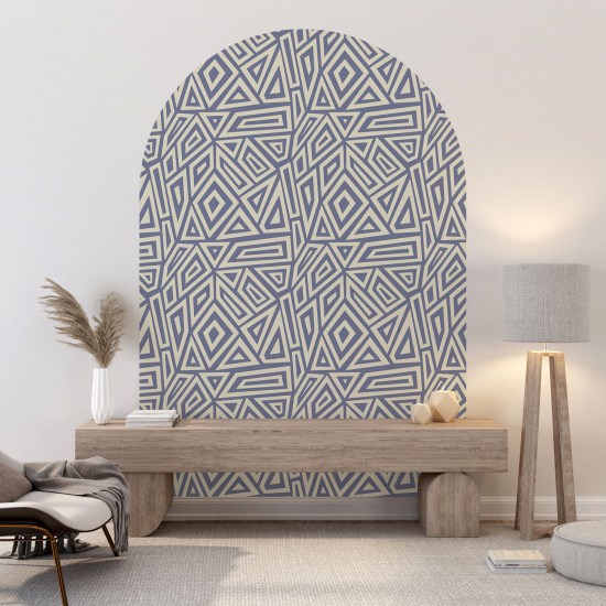 Vinilo Adhesivo Decorativo Arco - Motivo geométrico