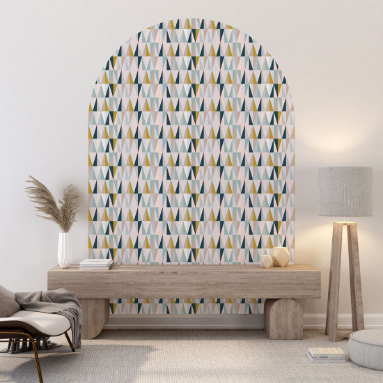 Vinilo Adhesivo Decorativo Arco - Motivo geométrico
