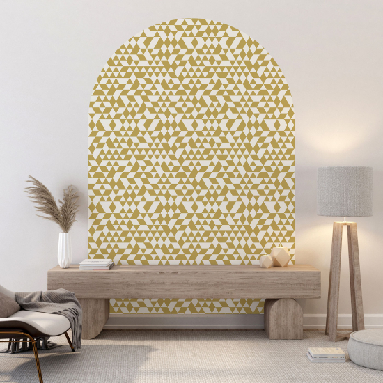 Vinilo Adhesivo Decorativo Arco - Motivo geométrico