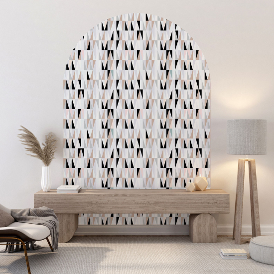 Vinilo Adhesivo Decorativo Arco - Motivo geométrico