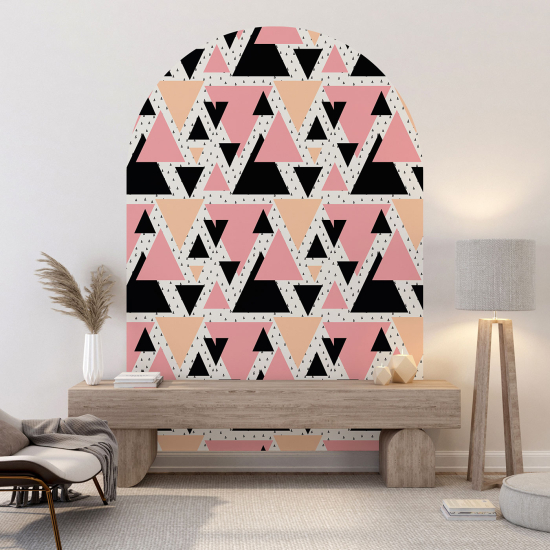 Vinilo Adhesivo Decorativo Arco - Motivo geométrico