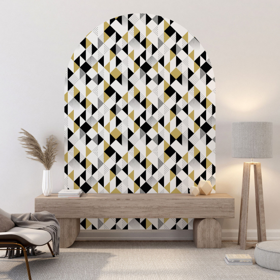 Vinilo Adhesivo Decorativo Arco - Motivo geométrico