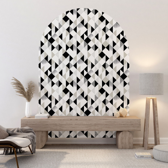 Vinilo Adhesivo Decorativo Arco - Motivo geométrico