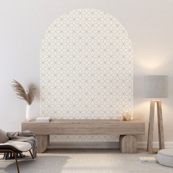 Vinilo Adhesivo Decorativo Arco - Motivo geométrico